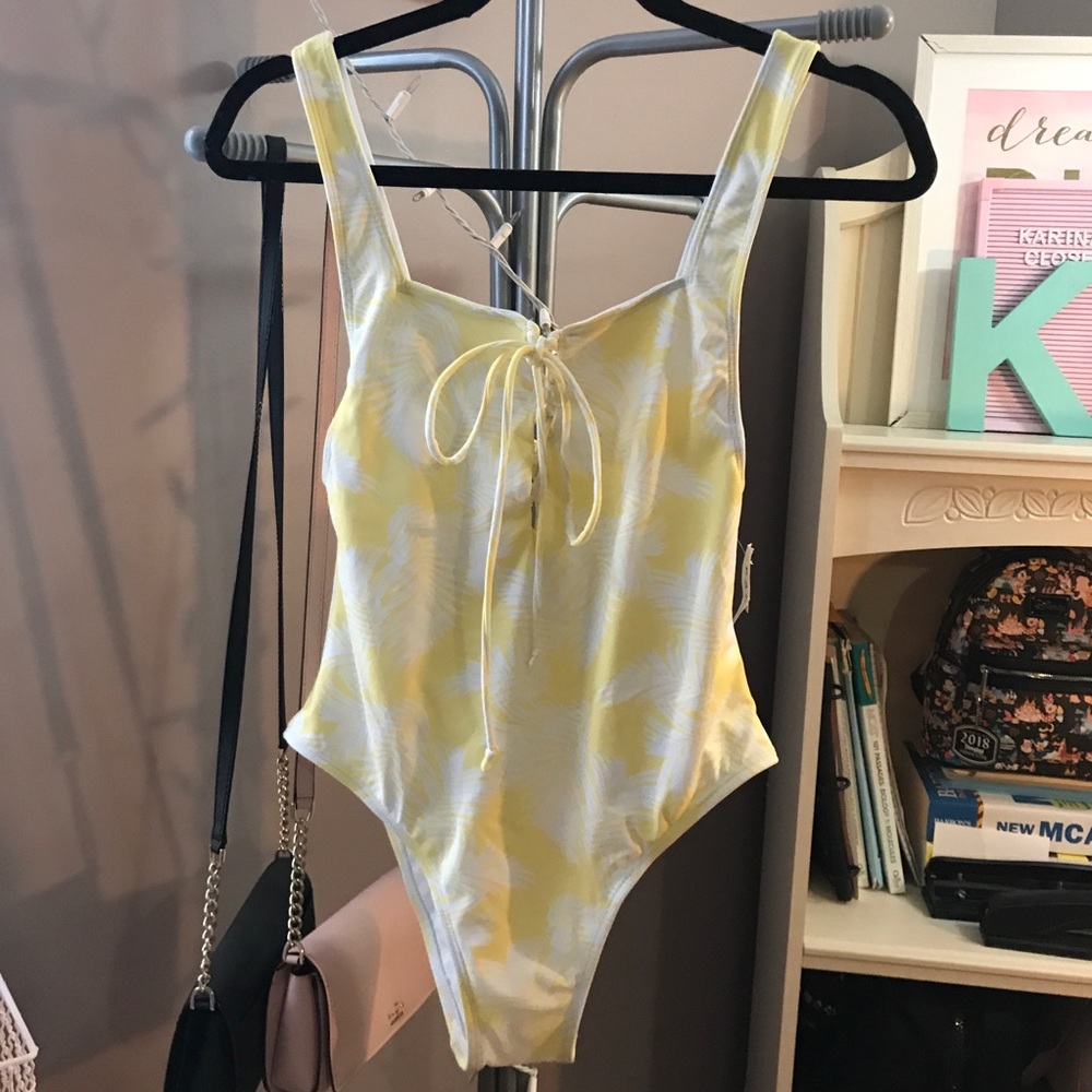 NEW Pacsun LA Hearts Yellow Swimsuit (One Piece)